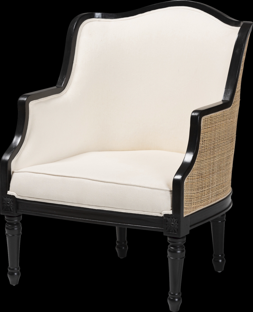 Jenness Black Accent Chair - Thumbnail - Image 1