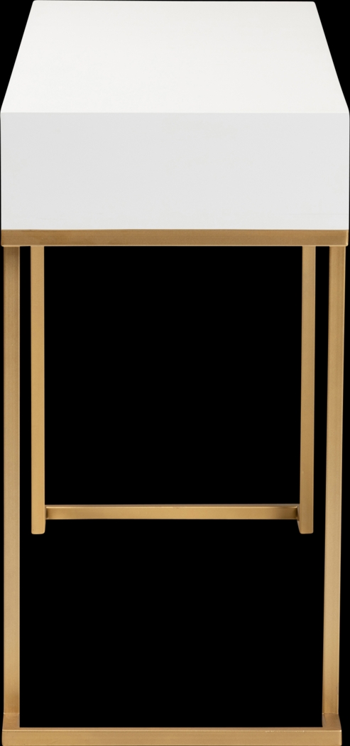 Jenniches White Sofa Table - Thumbnail - Image 4