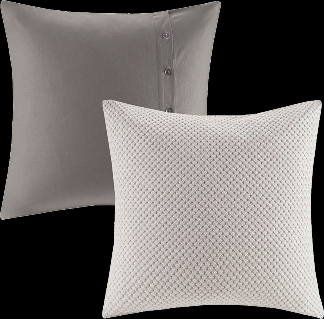 Jennix Gray King Comforter Set - Thumbnail - Image 5