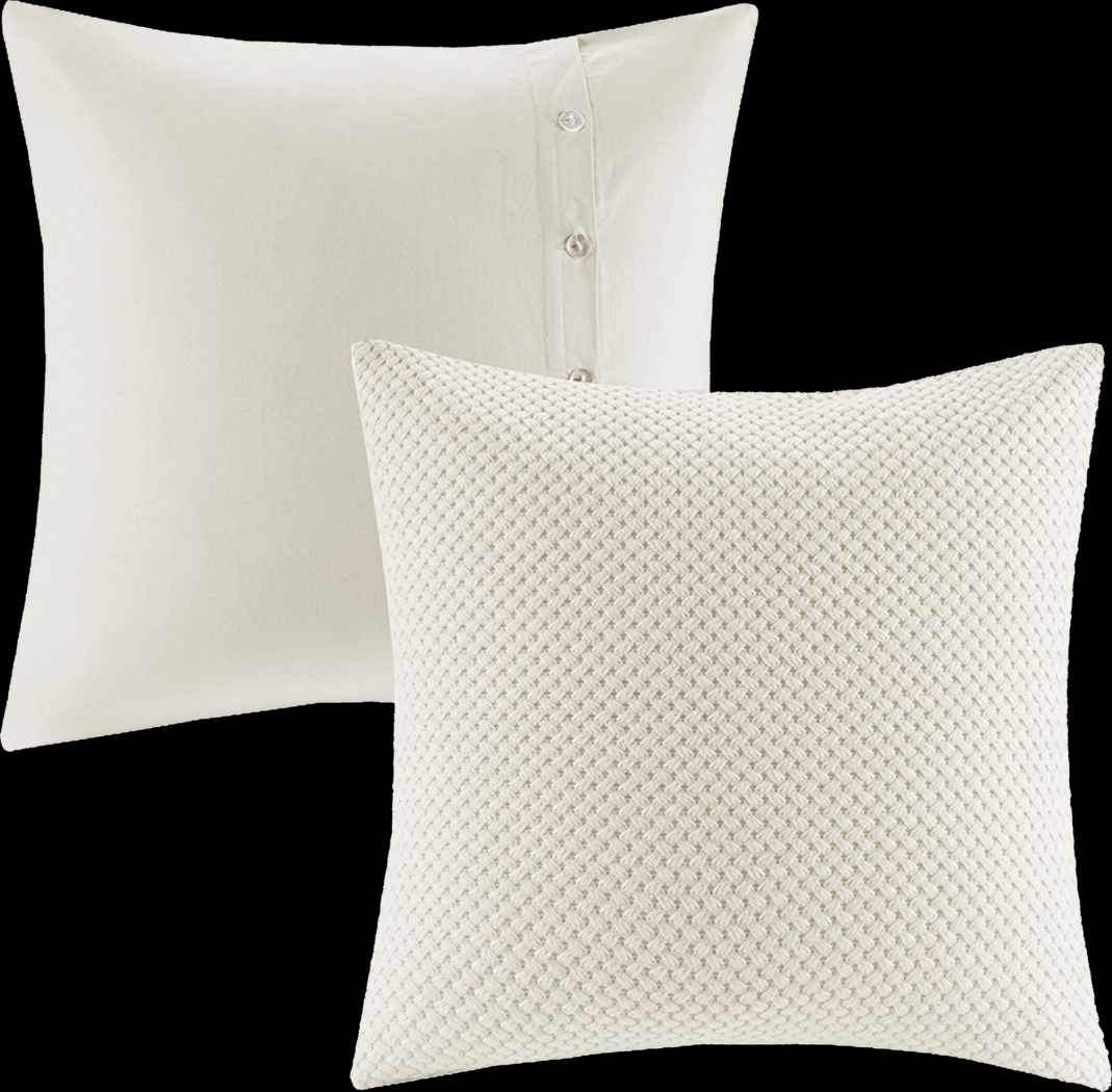 Jennix Ivory King Comforter Set - Thumbnail - Image 7