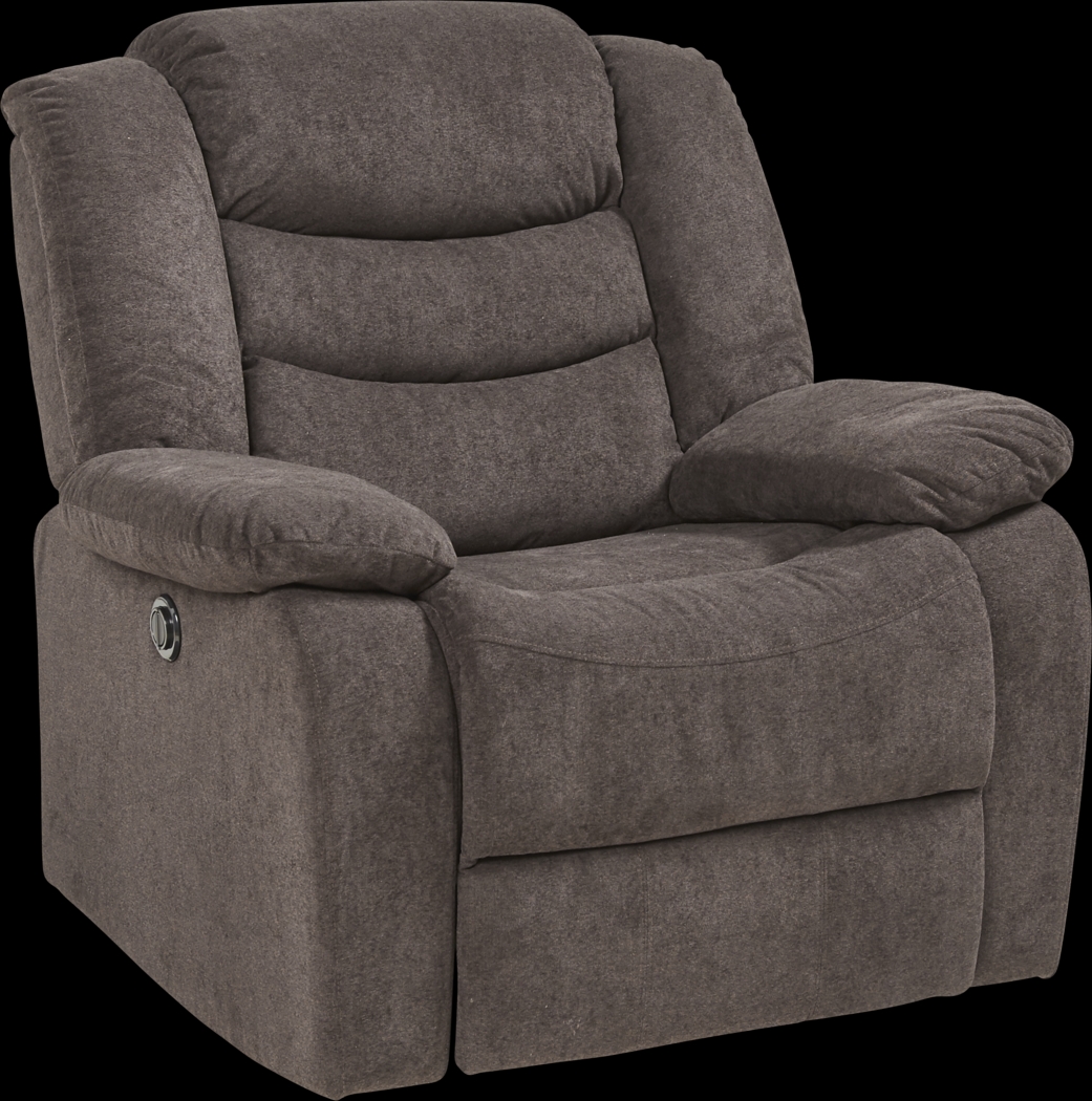 Jensen Beach Chocolate Power Recliner - Thumbnail - Image 1