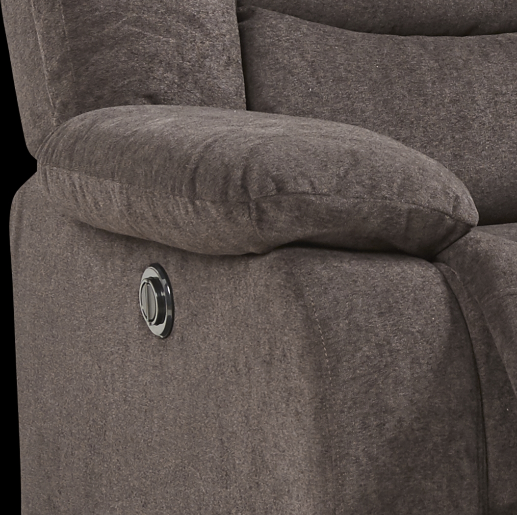 Jensen Beach Chocolate Power Recliners Set of 2 - Thumbnail - Image 2