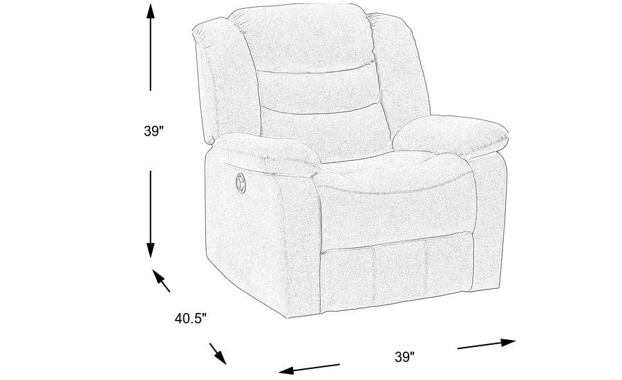 Dimension Image. Please refer to the Dimension Tab on this page for dimension details.