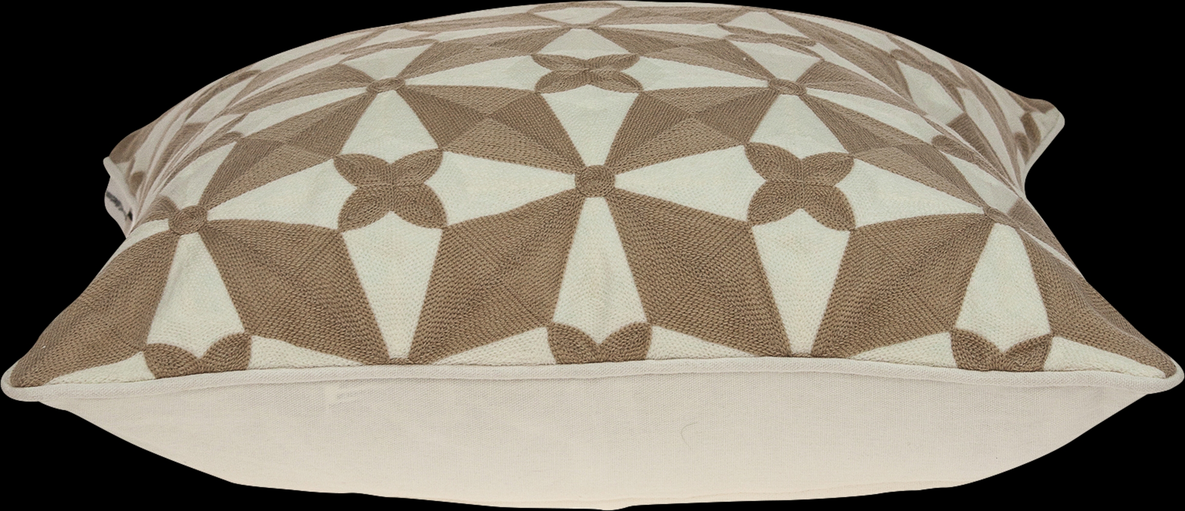 Jentzie Beige Accent Pillow - Thumbnail - Image 3