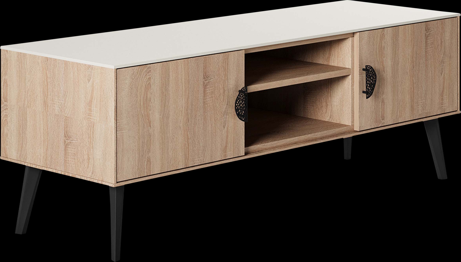 Jenville Natural 55.5 in. Console - Thumbnail - Image 6