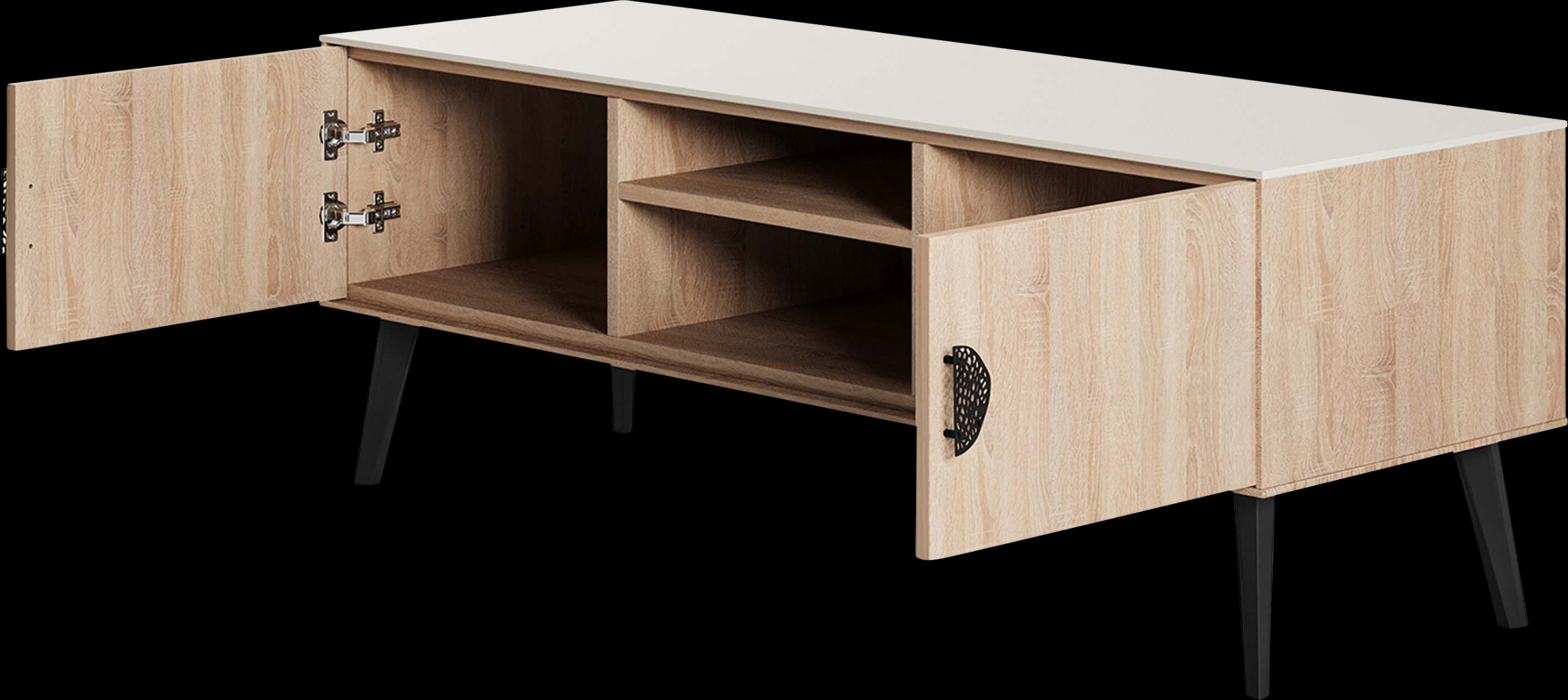 Jenville Natural 55.5 in. Console - Thumbnail - Image 7