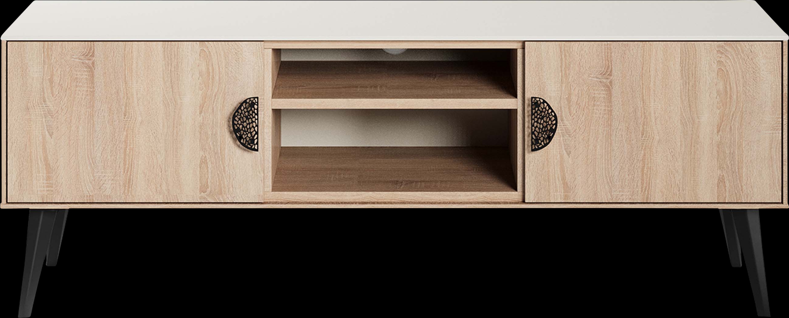 Jenville Natural 55.5 in. Console - Thumbnail - Image 1