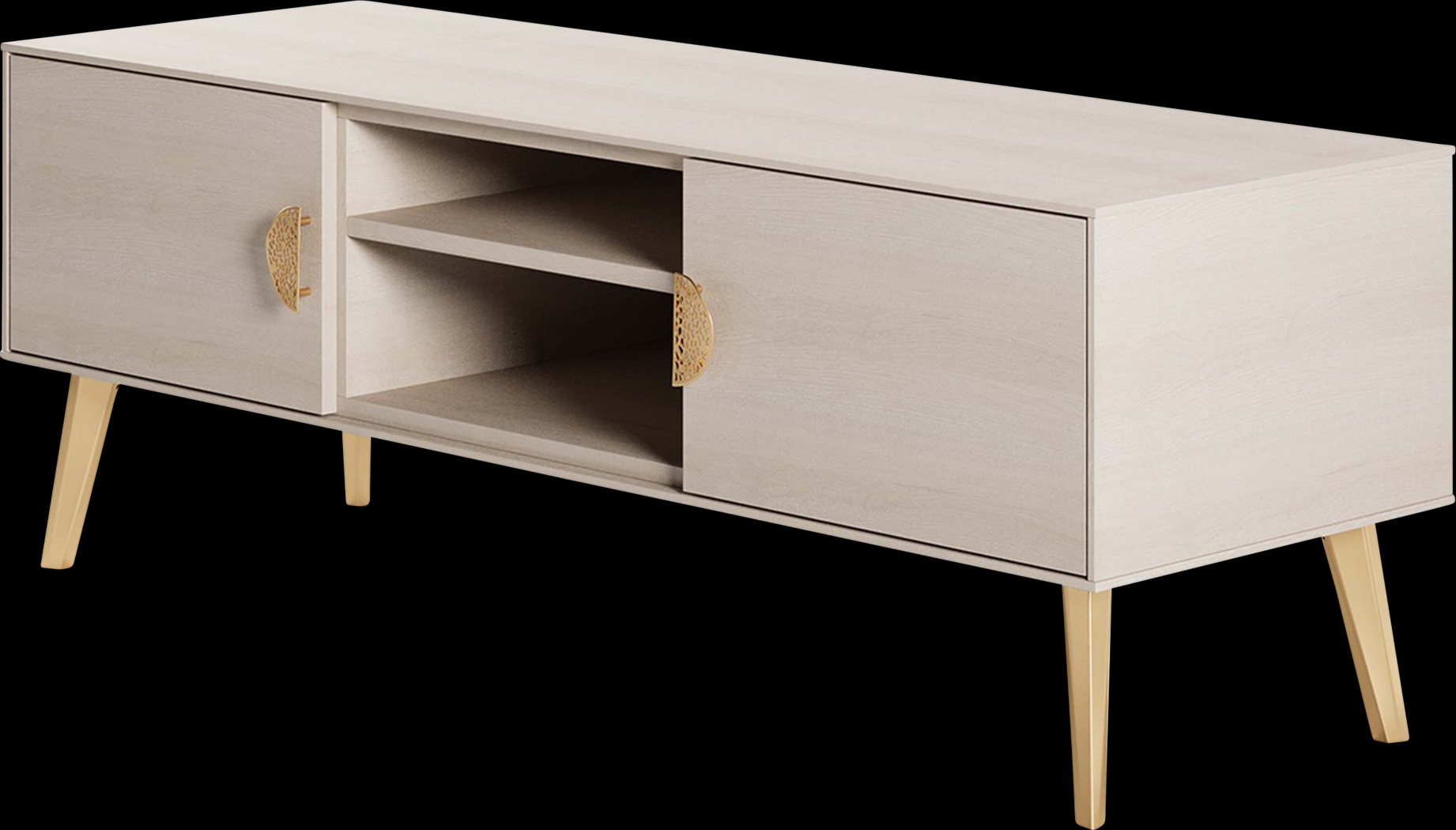 Jenville White 55.5 in. Console - Thumbnail - Image 10