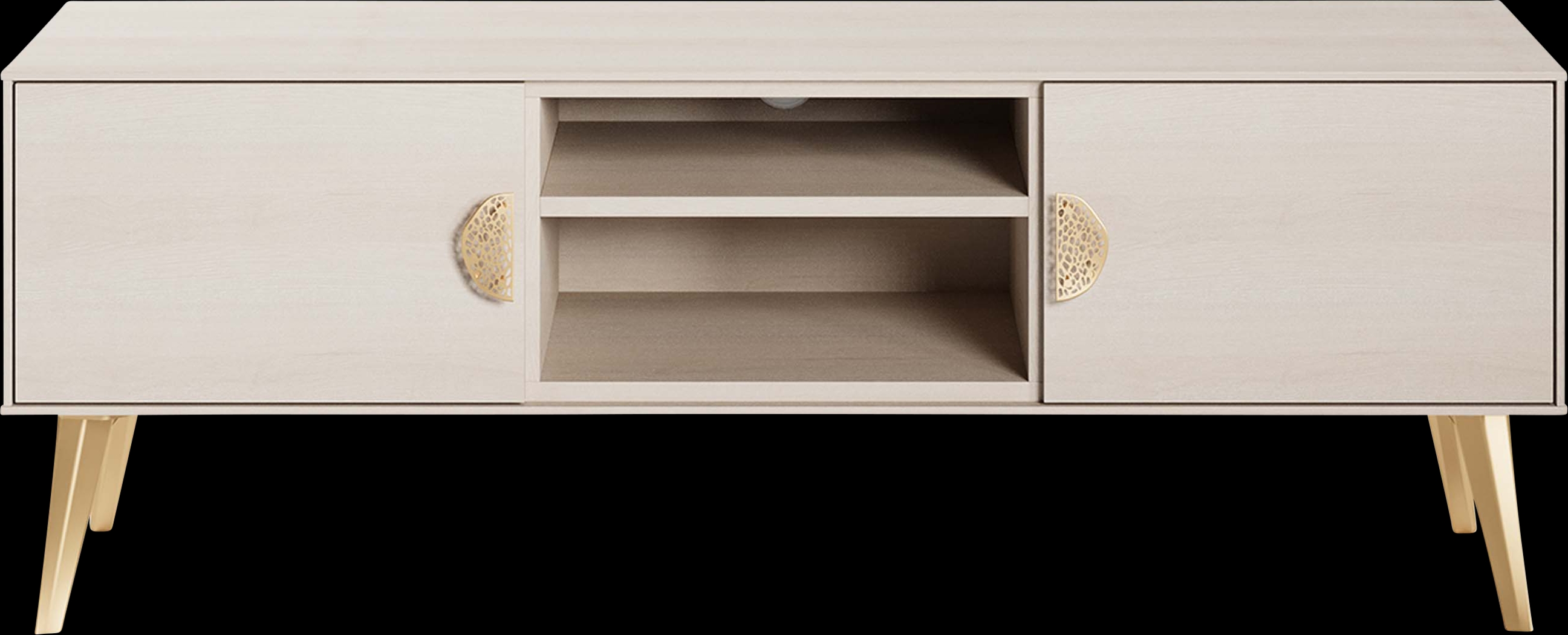 Jenville White 55.5 in. Console - Thumbnail - Image 1