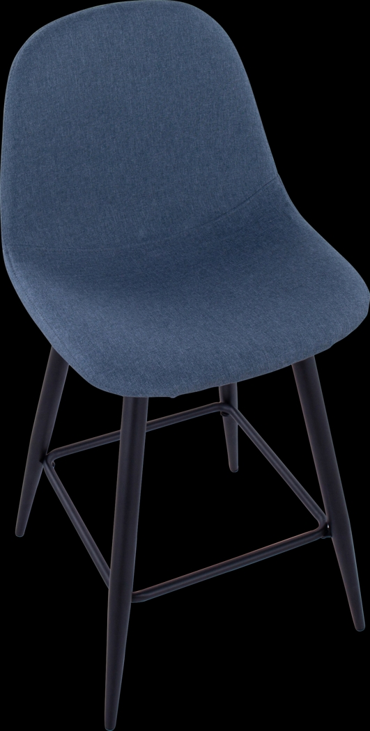 Jerdone Blue Counter Height Stool, Set of 2 - Thumbnail - Image 4