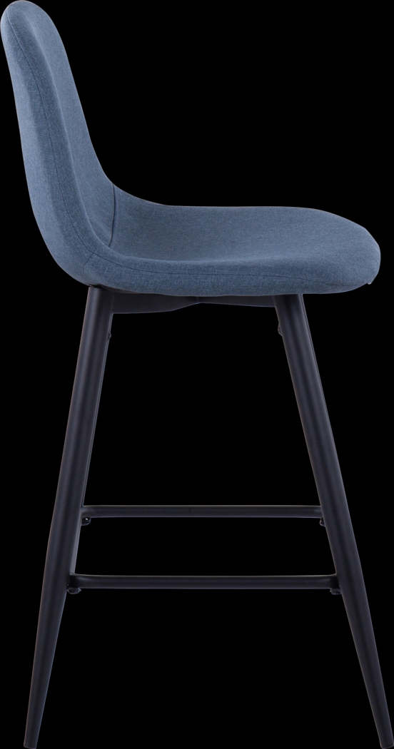 Jerdone Blue Counter Height Stool, Set of 2 - Thumbnail - Image 6