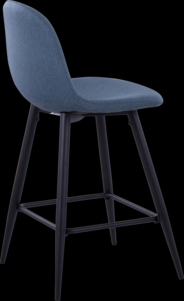 Jerdone Blue Counter Height Stool, Set of 2 - Thumbnail - Image 7