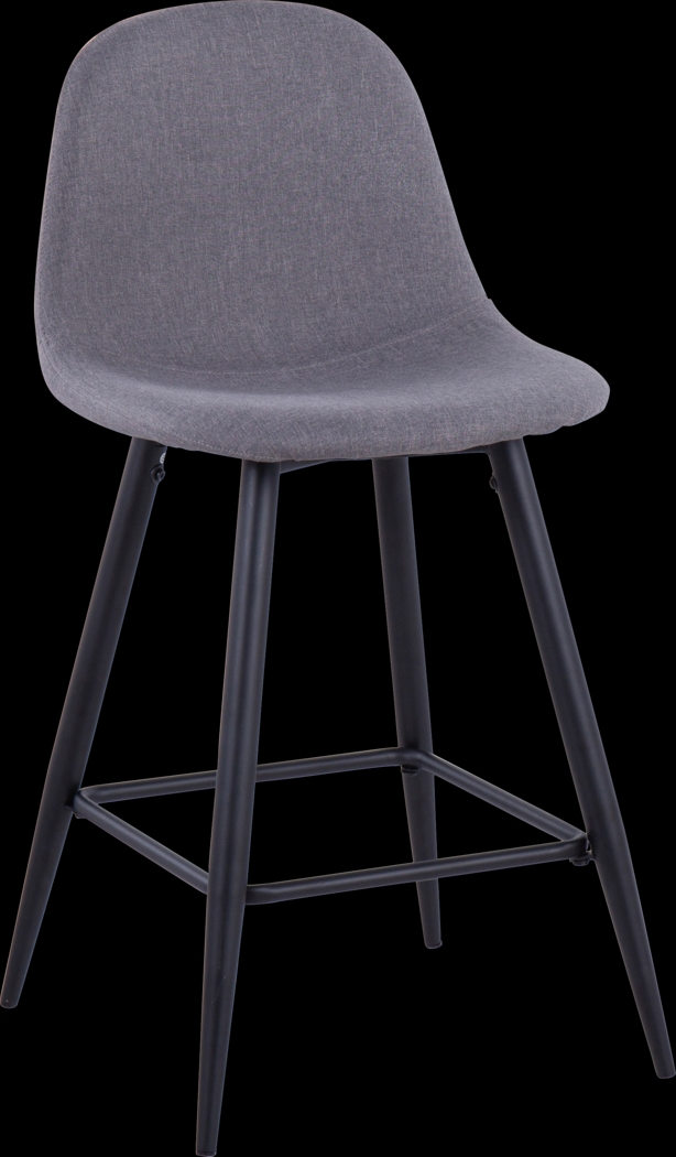 Jerdone Charcoal Counter Height Stool, Set of 2 - Thumbnail - Image 3
