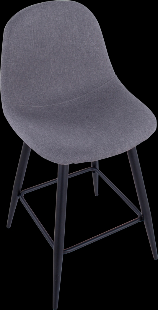 Jerdone Charcoal Counter Height Stool, Set of 2 - Thumbnail - Image 4