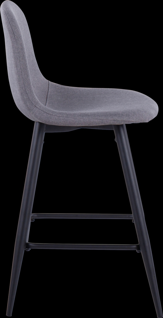 Jerdone Charcoal Counter Height Stool, Set of 2 - Thumbnail - Image 6