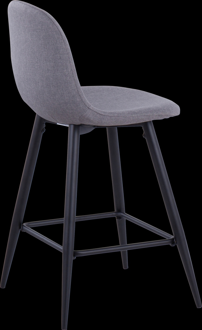 Jerdone Charcoal Counter Height Stool, Set of 2 - Thumbnail - Image 7