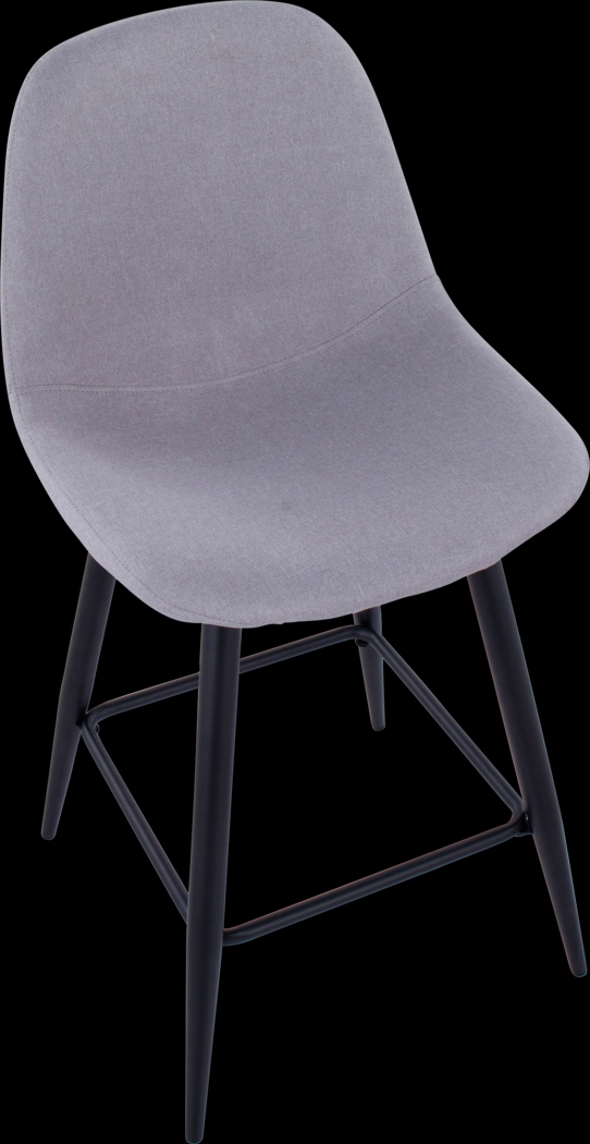 Jerdone Light Gray Counter Height Stool, Set of 2 - Thumbnail - Image 4