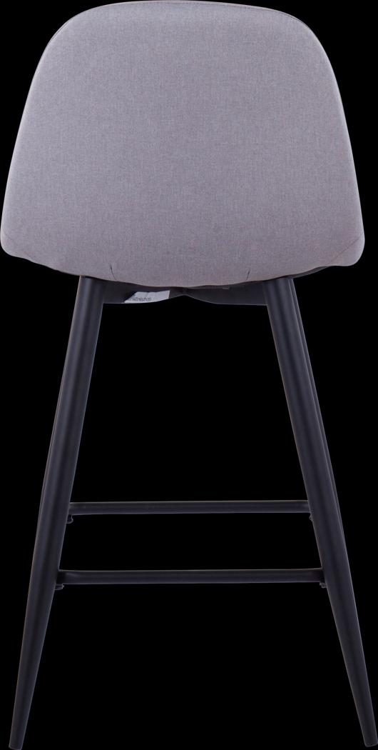 Jerdone Light Gray Counter Height Stool, Set of 2 - Thumbnail - Image 8