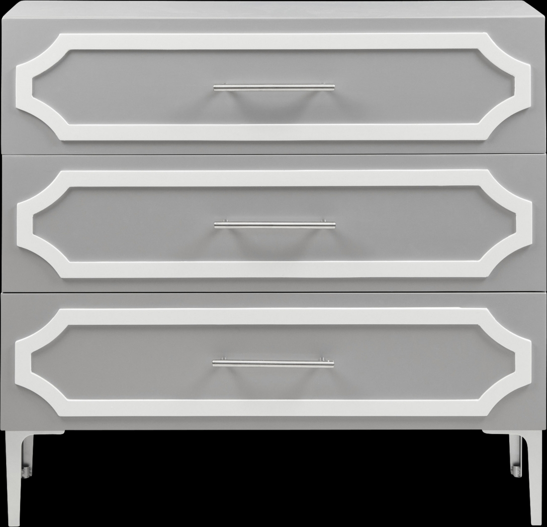 Jerese Gray Accent Cabinet - Thumbnail - Image 2