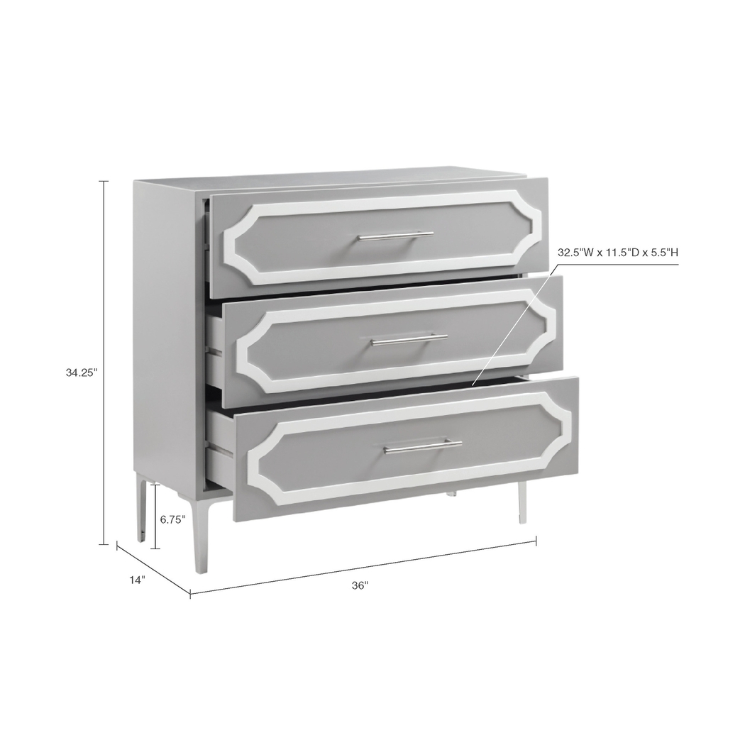 Jerese Gray Accent Cabinet - Thumbnail - Image 11