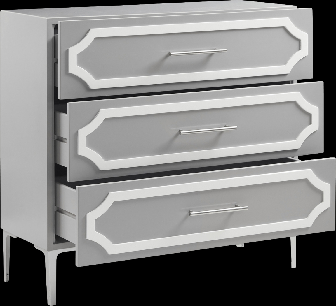 Jerese Gray Accent Cabinet - Thumbnail - Image 3