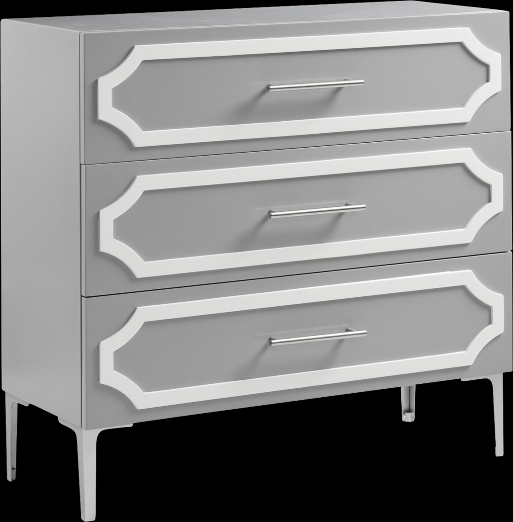 Jerese Gray Accent Cabinet - Thumbnail - Image 1