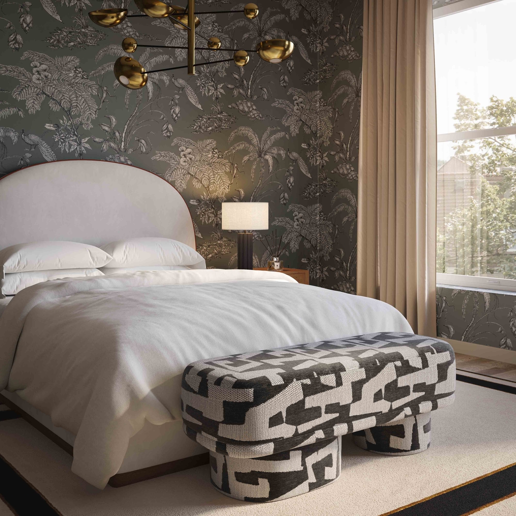 Jerichoe Black and White Bench - Thumbnail - Image 2