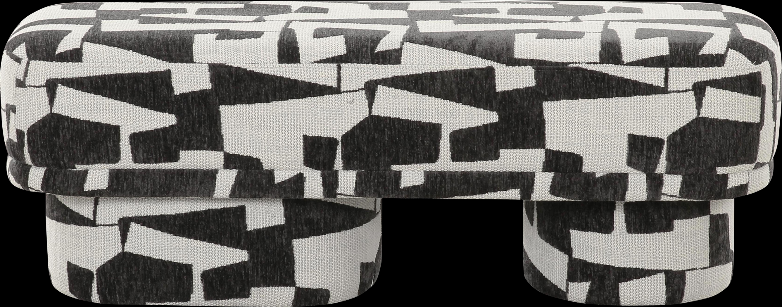 Jerichoe Black and White Bench - Thumbnail - Image 3