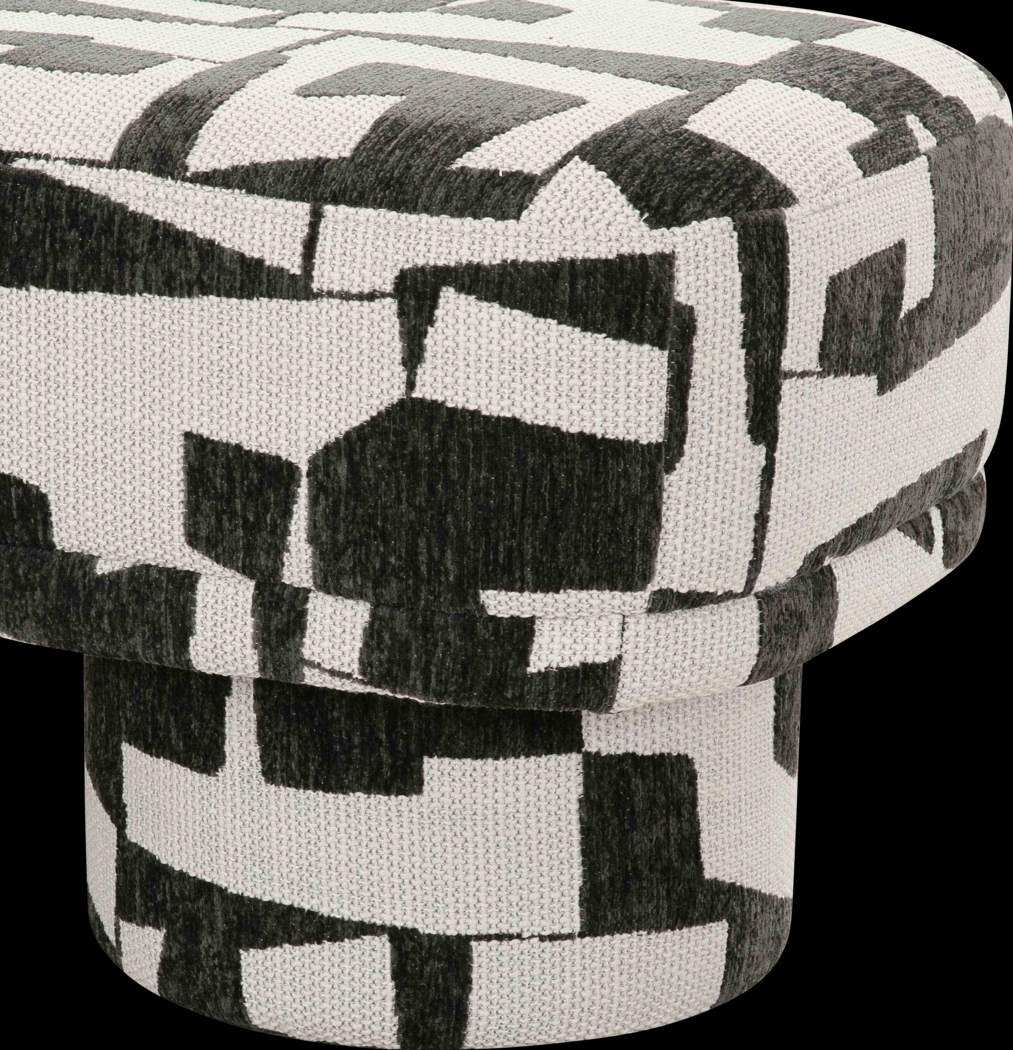 Jerichoe Black and White Bench - Thumbnail - Image 6