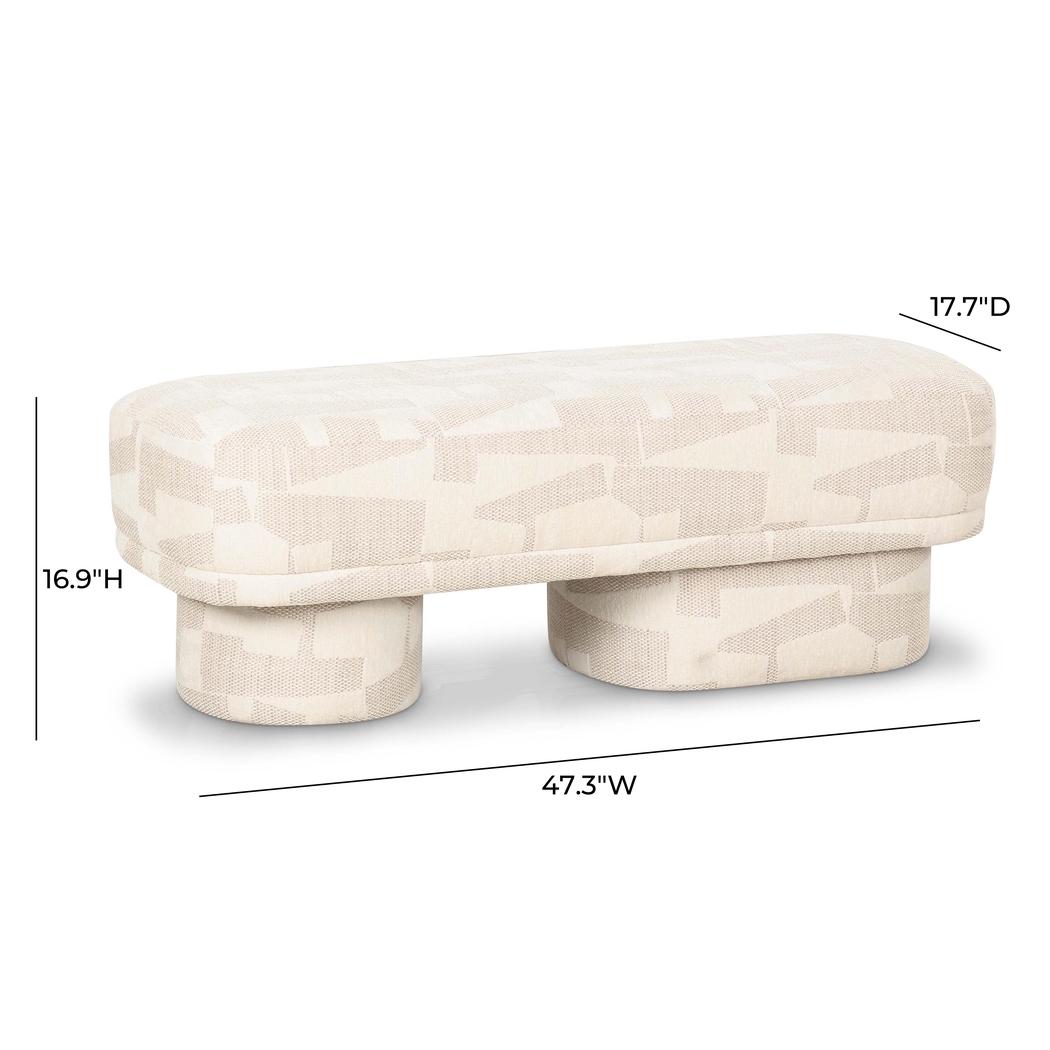 Jerichoe Cream Bench - Thumbnail - Image 7