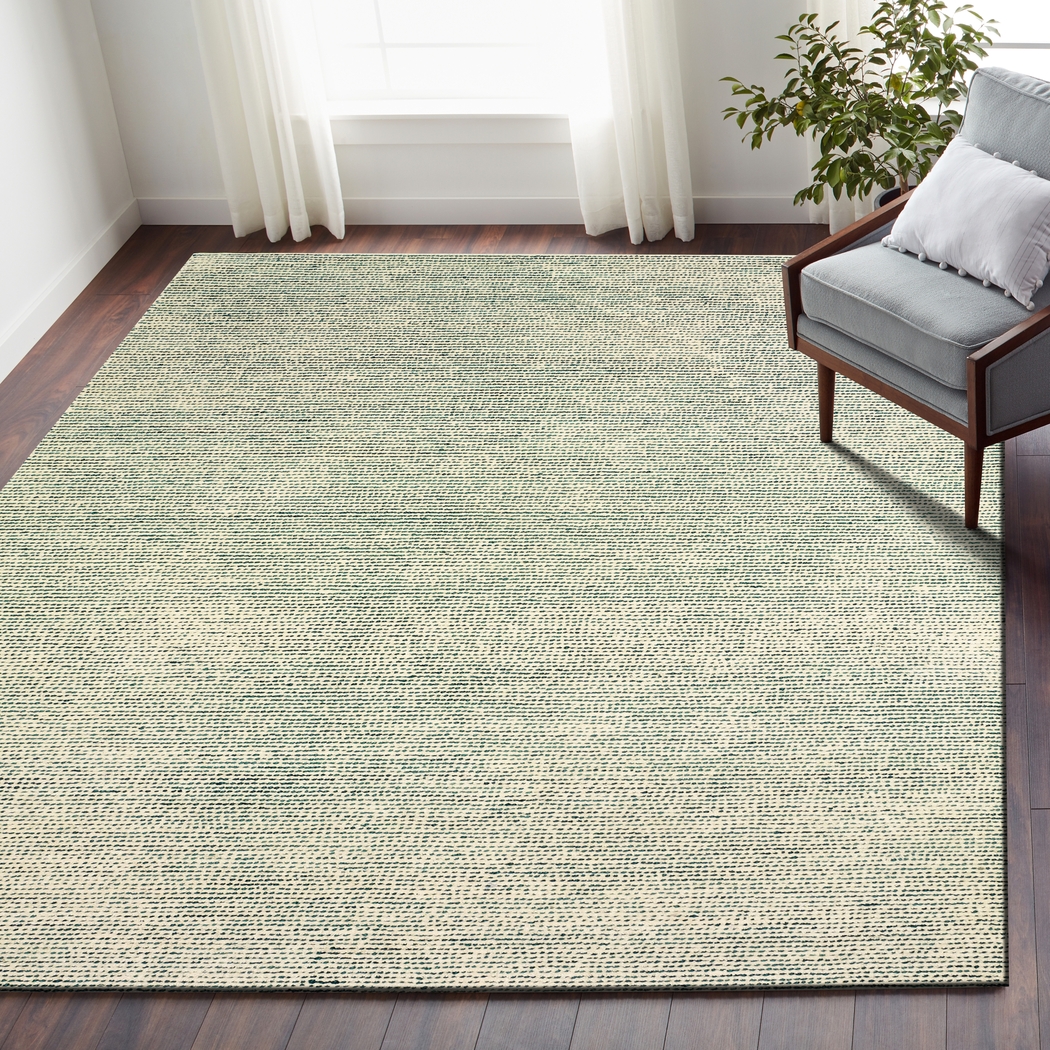 Jeslyn Blue 7'9 x 5' Rug - Thumbnail - Image 3