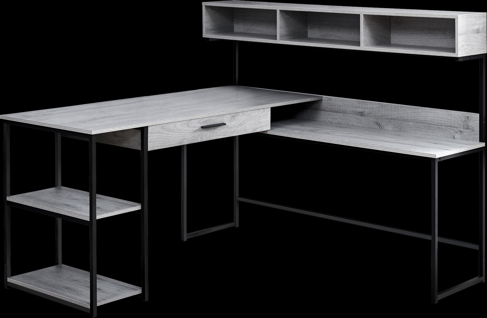 Jessamin Gray Desk - Thumbnail - Image 1