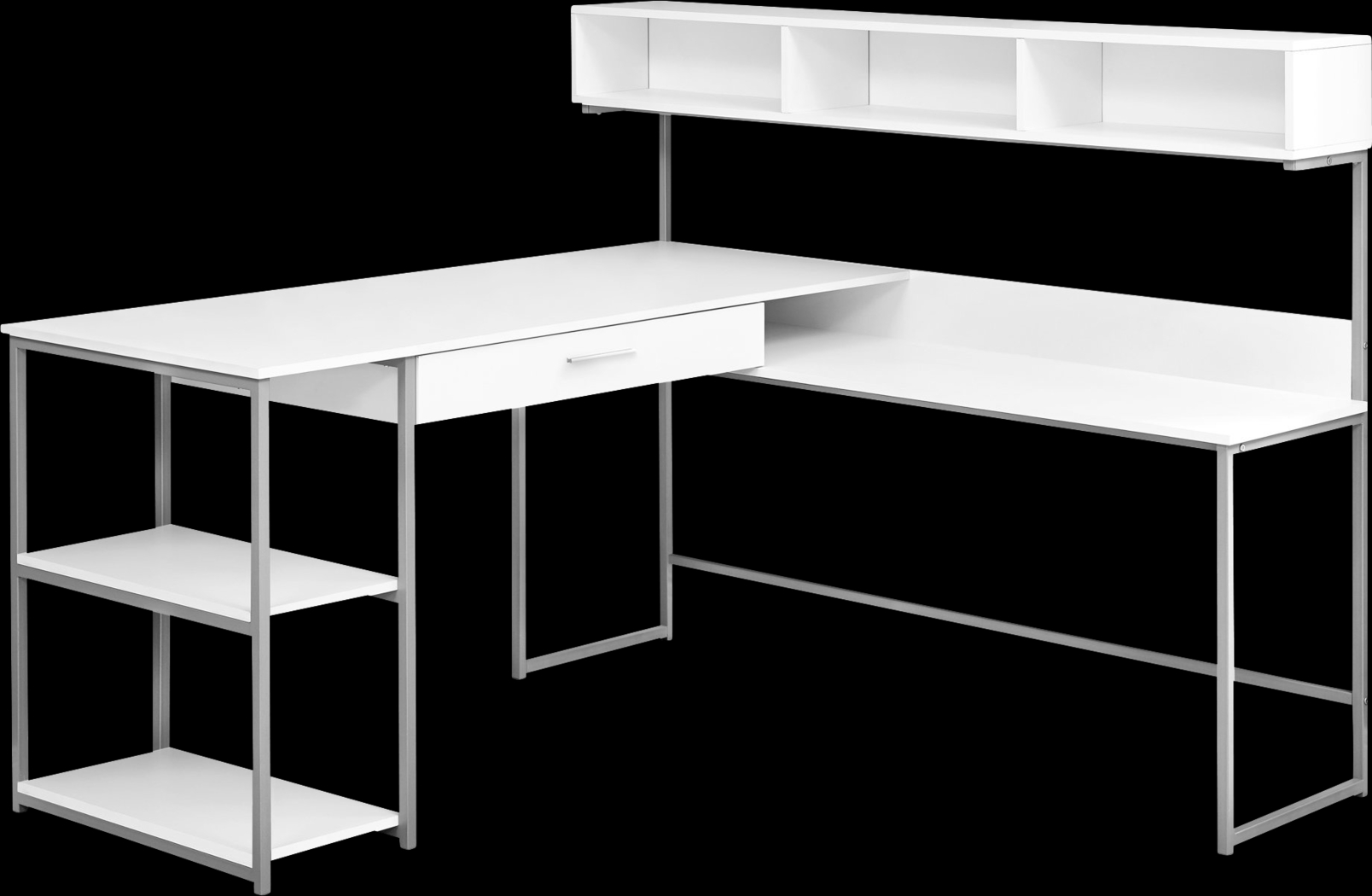 Jessamin White Desk - Thumbnail - Image 1