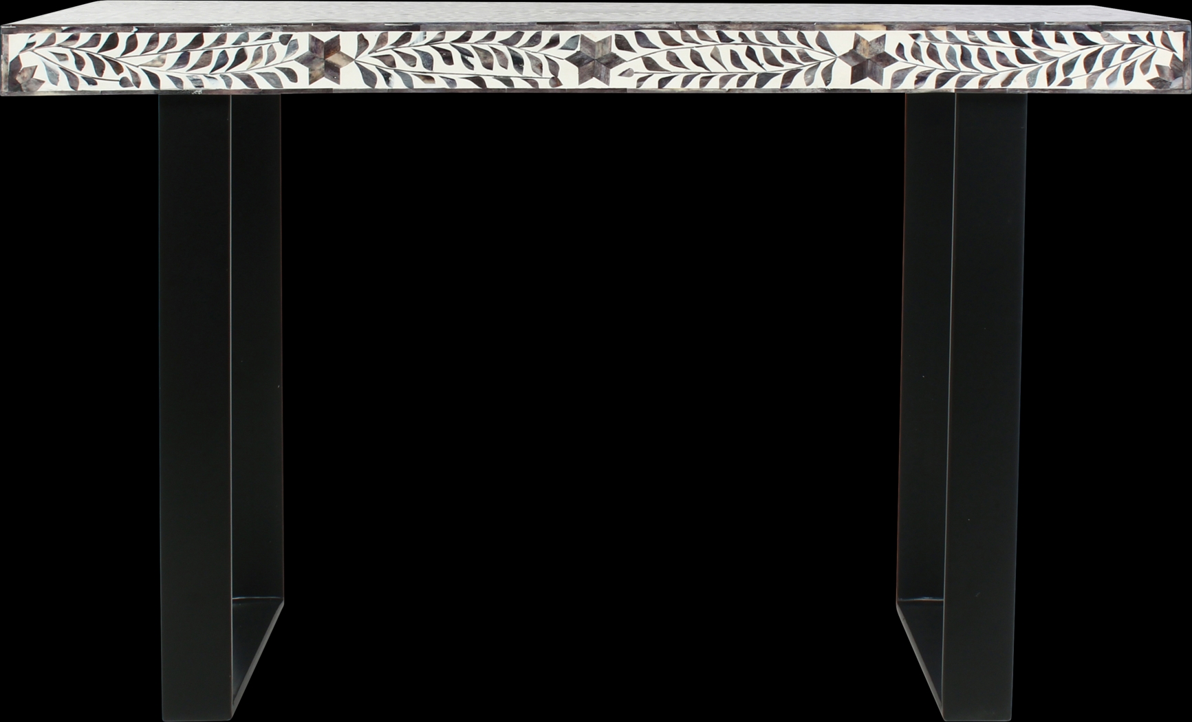 Jessamine Gray Console Table - Thumbnail - Image 2
