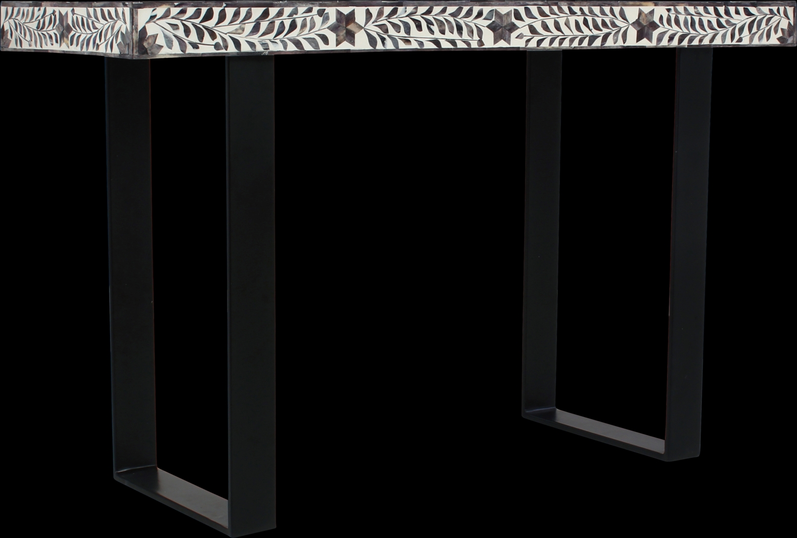 Jessamine Gray Console Table - Thumbnail - Image 1