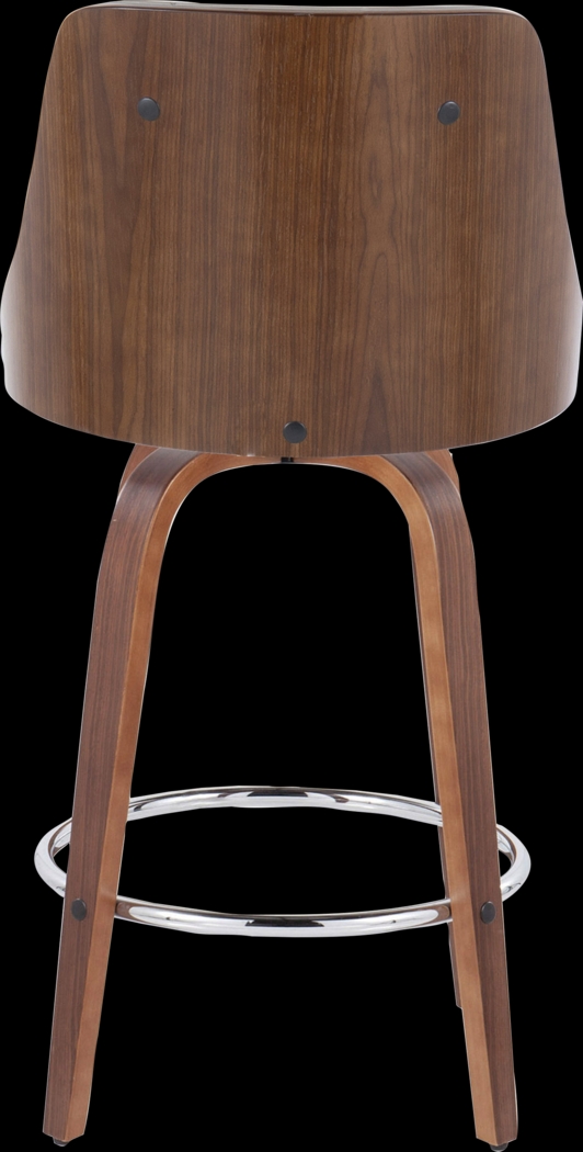 Jessaminnes I Gray Swivel Counter Height Stool, Set of 2 - Thumbnail - Image 7