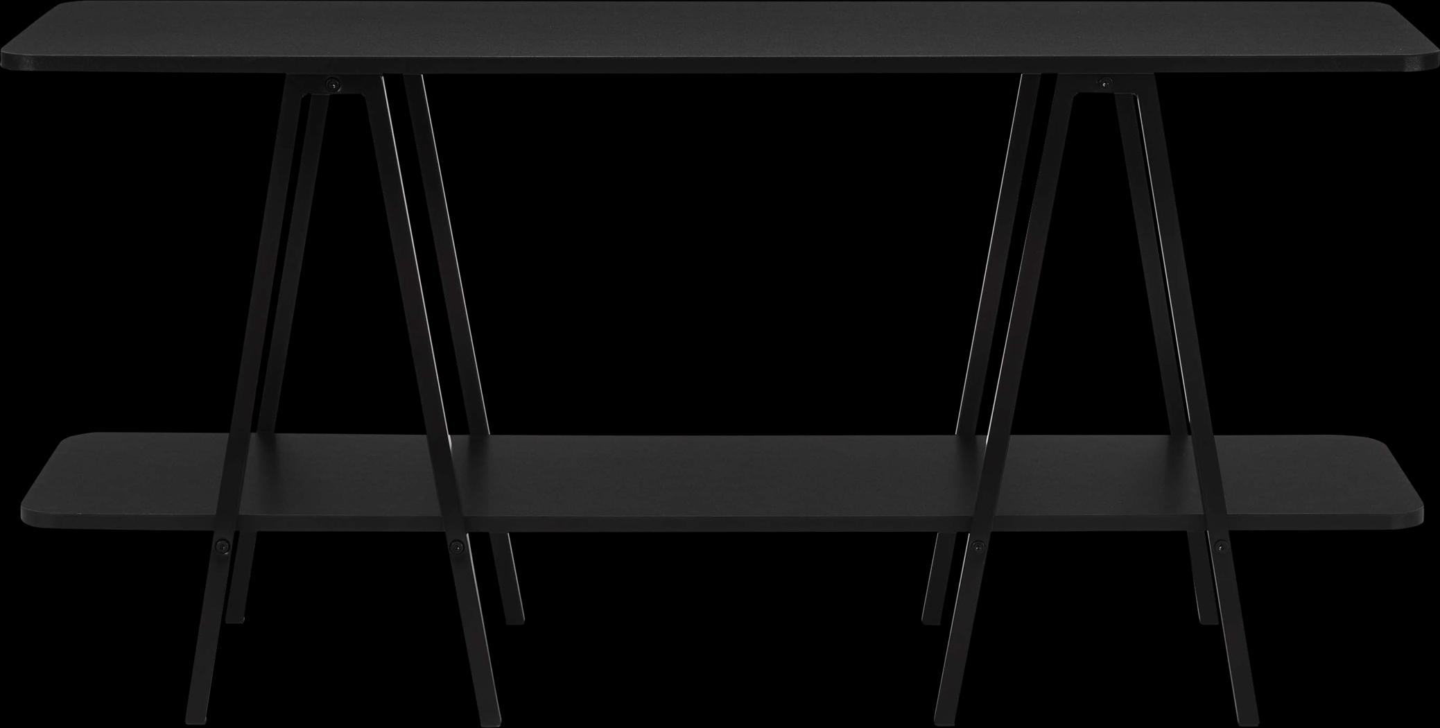 Jessee I Black Sofa Table - Thumbnail - Image 3