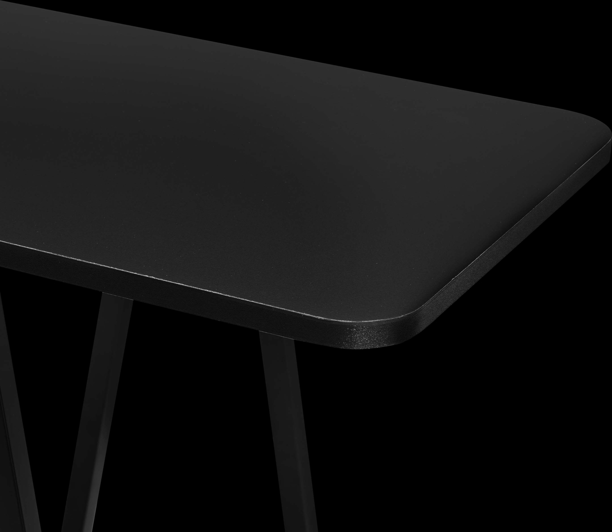 Jessee I Black Sofa Table - Thumbnail - Image 4