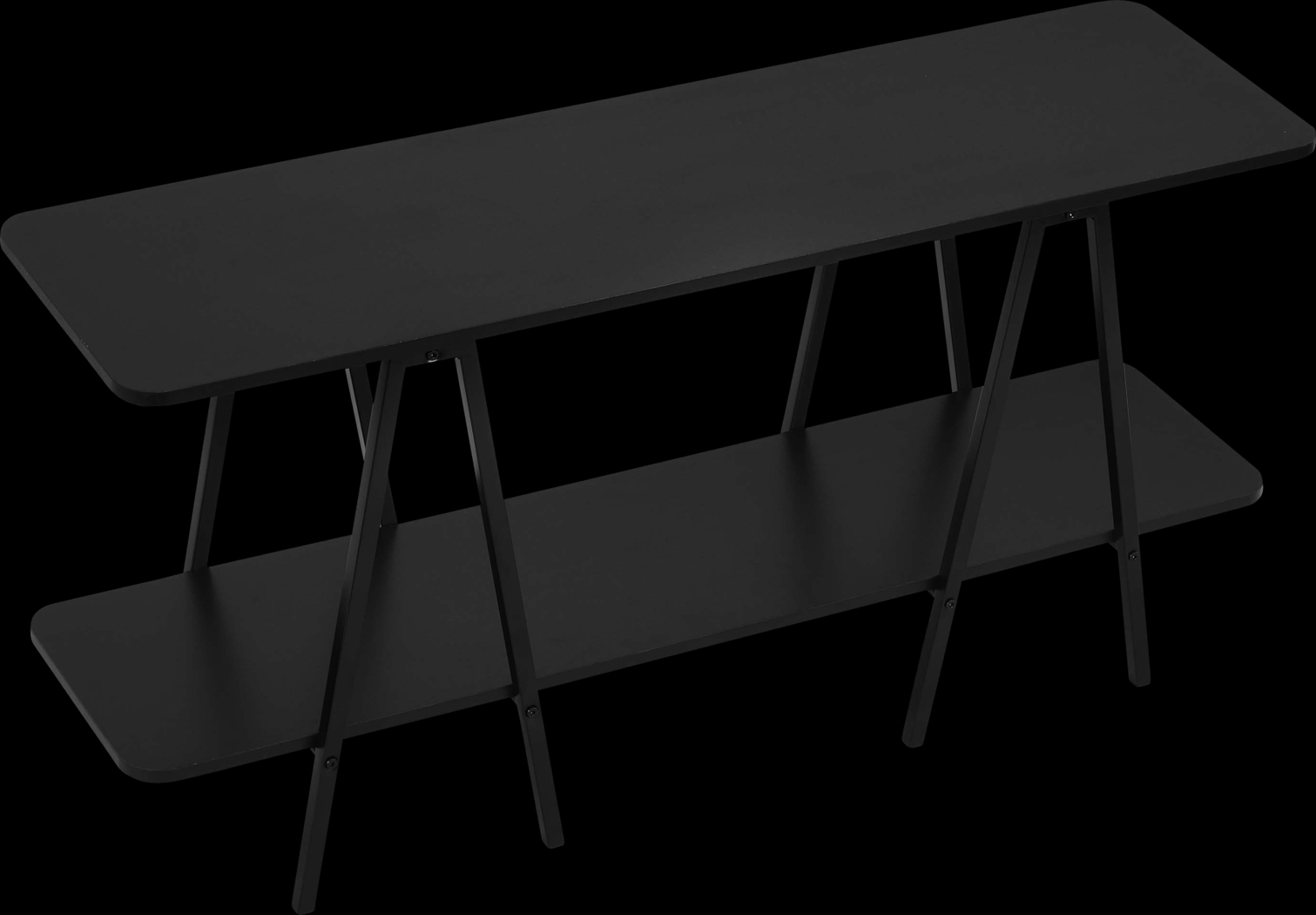 Jessee I Black Sofa Table - Thumbnail - Image 6