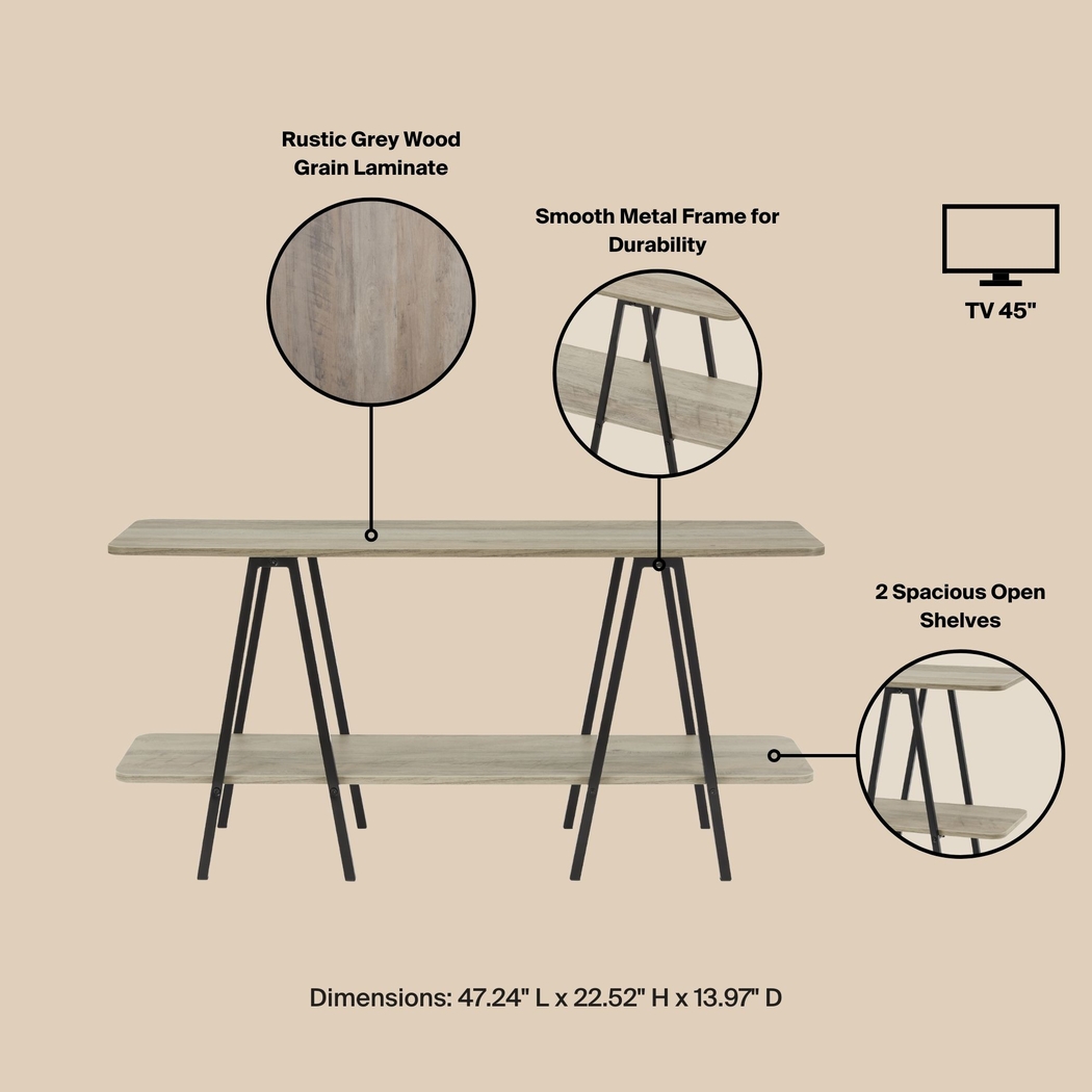 Jessee I Light Brown Sofa Table - Thumbnail - Image 8
