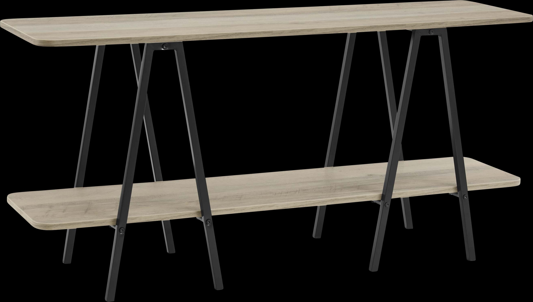 Jessee I Light Brown Sofa Table - Thumbnail - Image 1