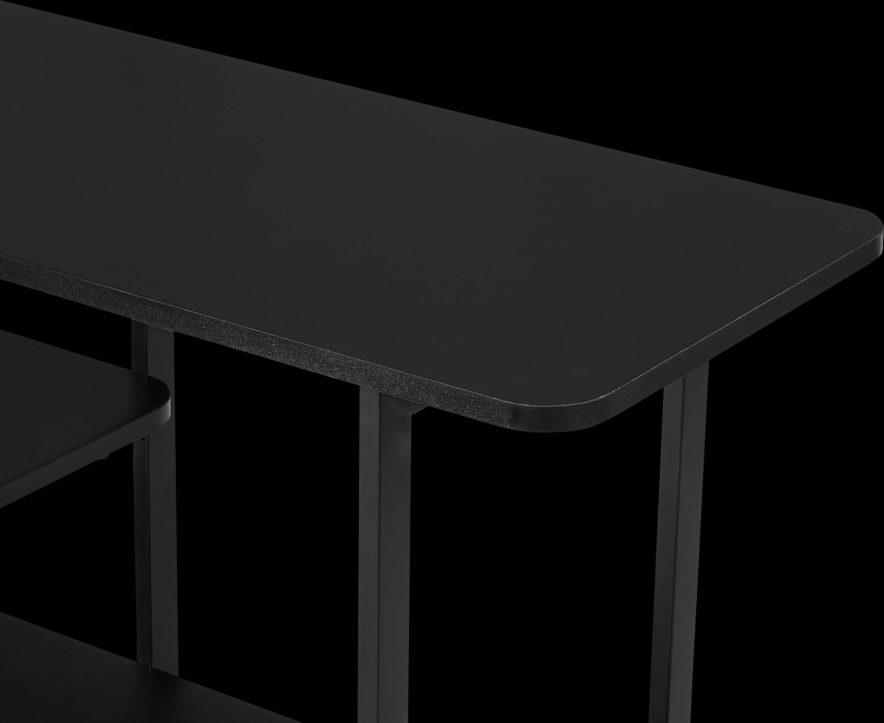 Jessee II Black Sofa Table - Thumbnail - Image 4