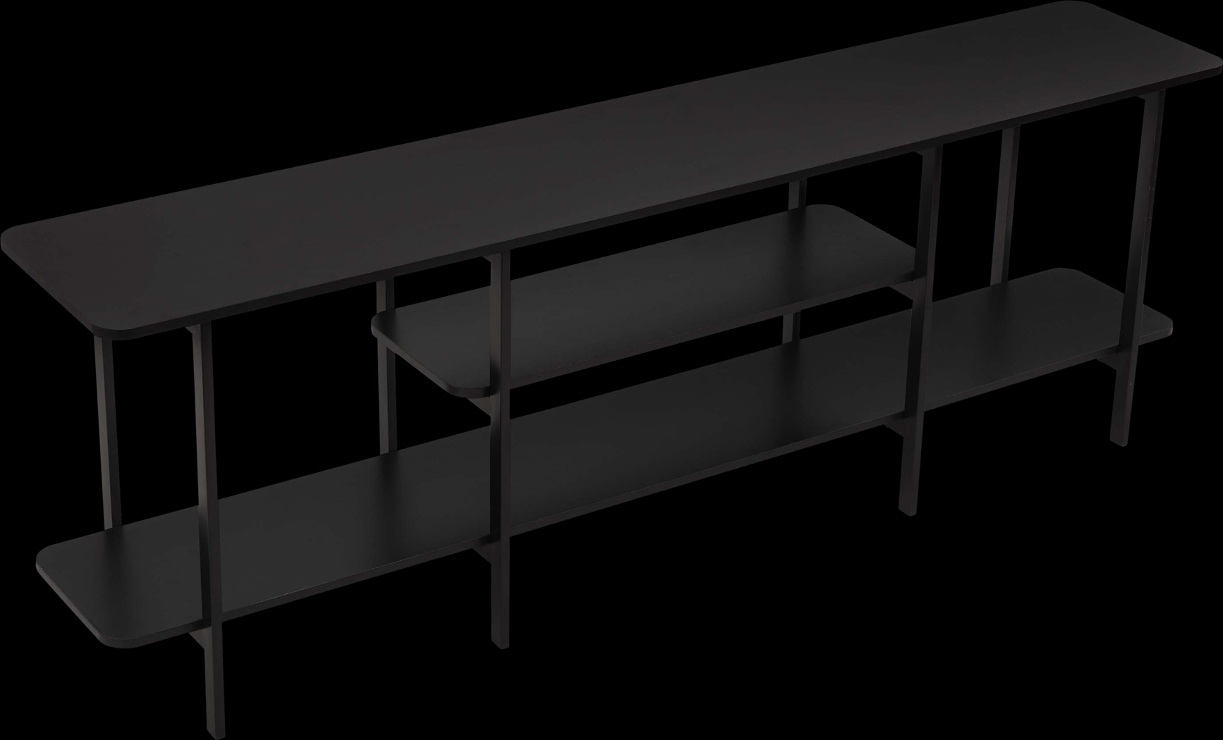 Jessee II Black Sofa Table - Thumbnail - Image 6