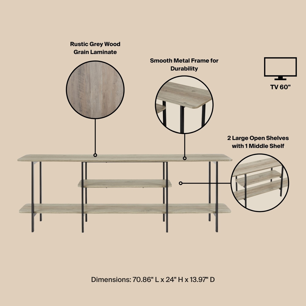 Jessee II Light Brown Sofa Table - Thumbnail - Image 8