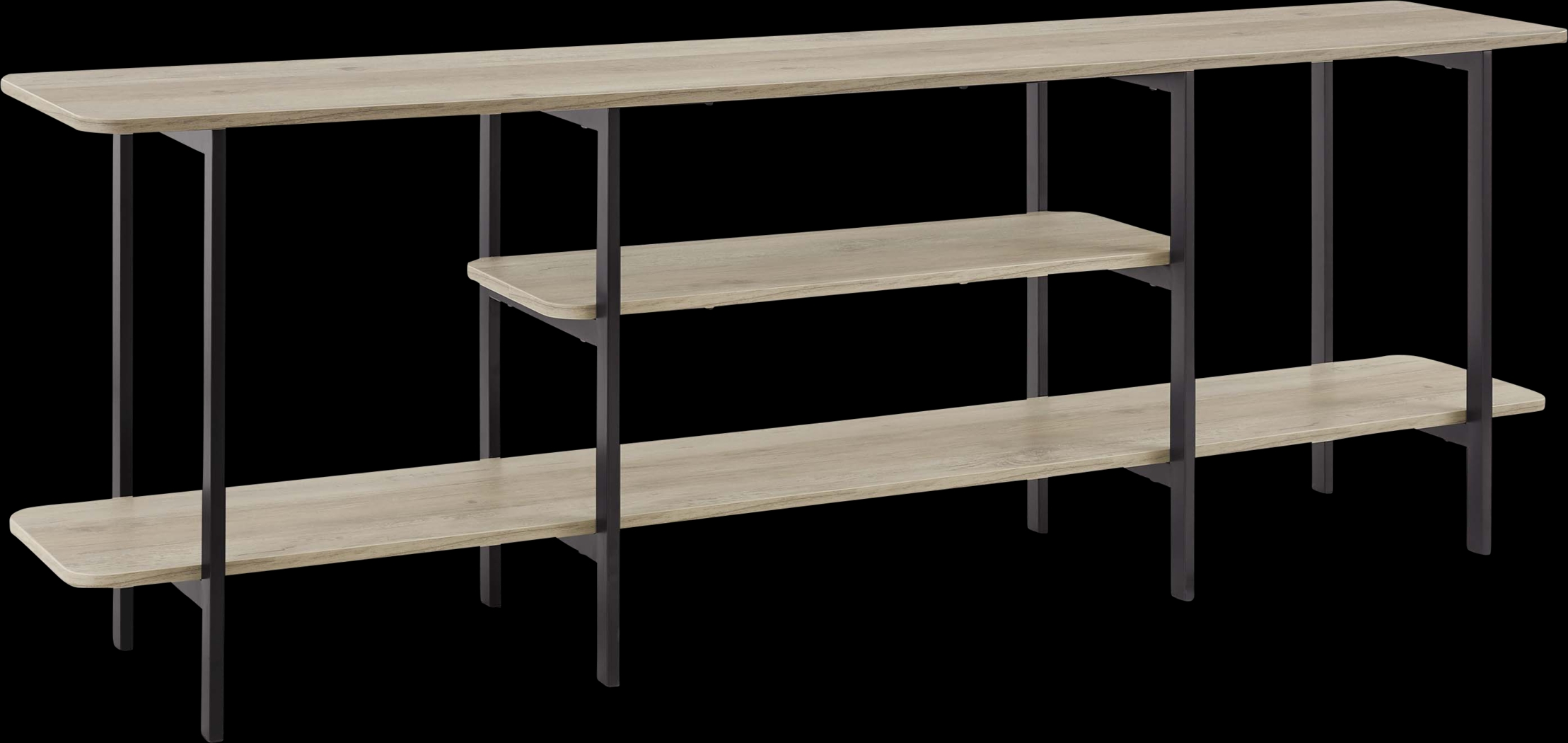 Jessee II Light Brown Sofa Table - Thumbnail - Image 1