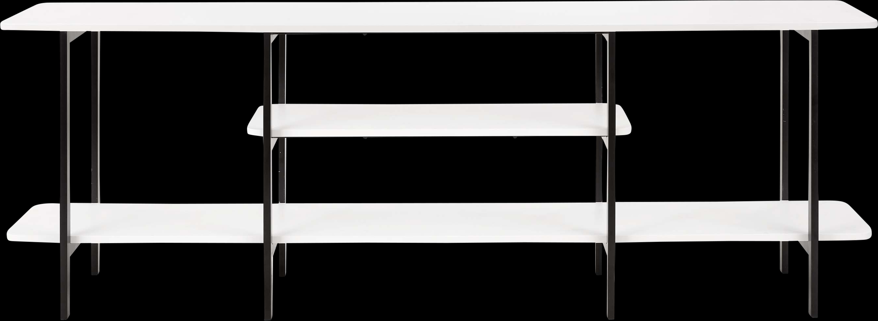 Jessee II White Sofa Table - Thumbnail - Image 3