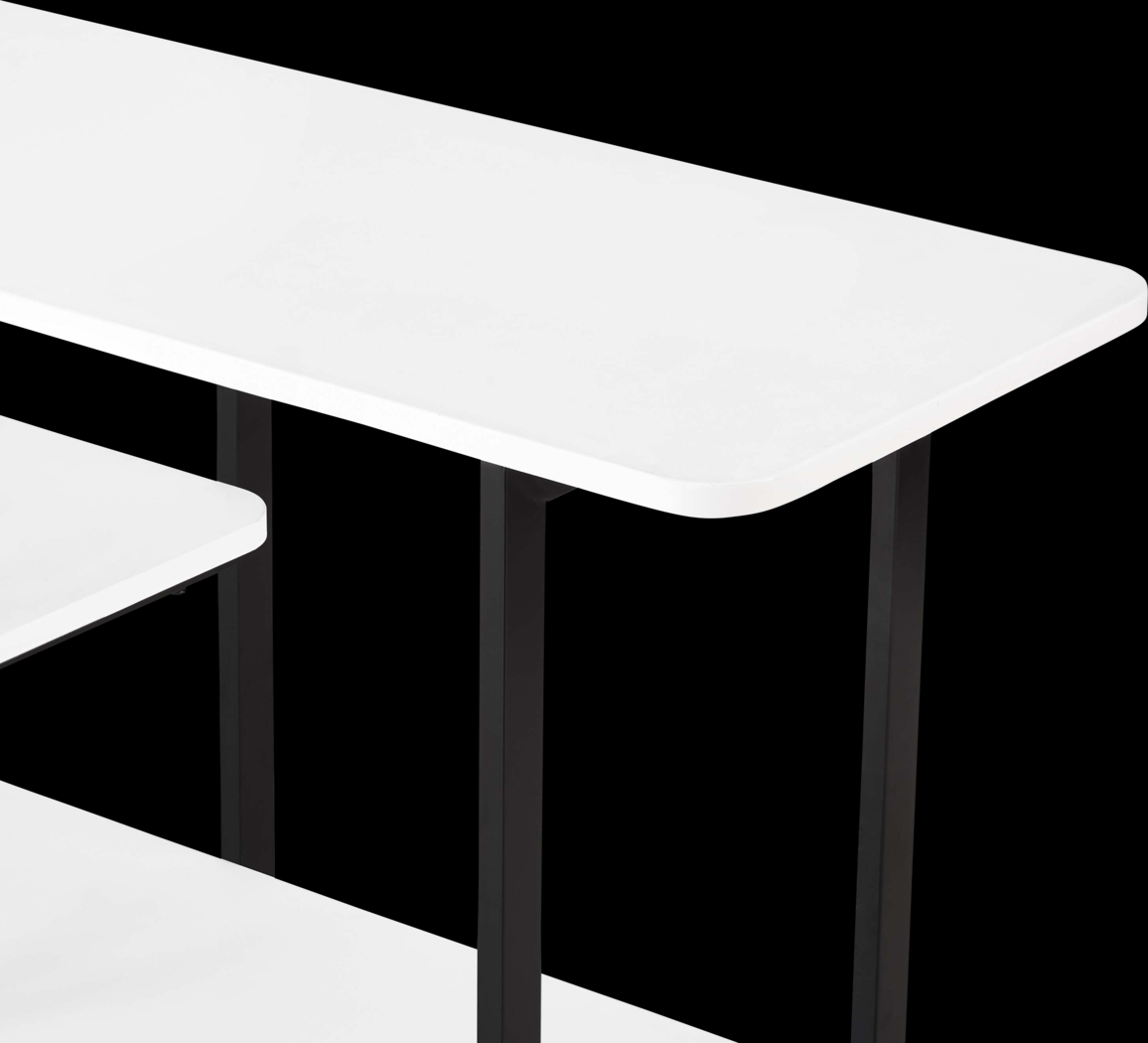 Jessee II White Sofa Table - Thumbnail - Image 4