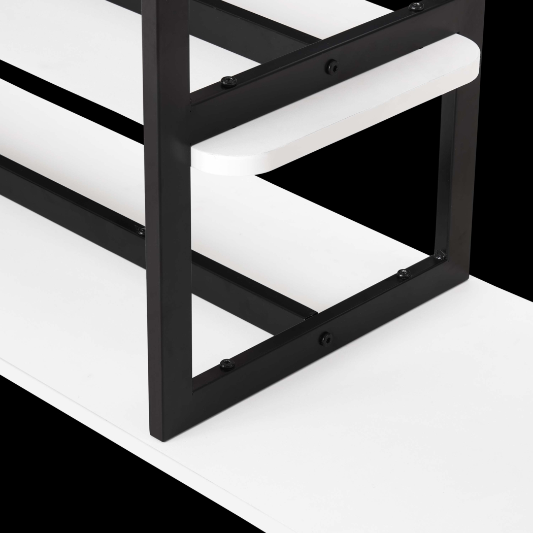 Jessee II White Sofa Table - Thumbnail - Image 5