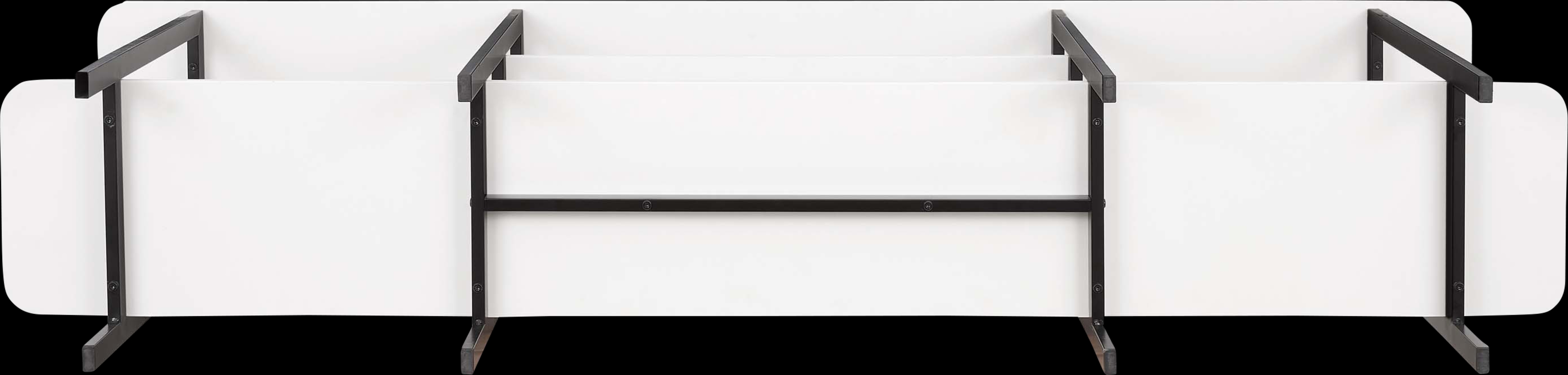 Jessee II White Sofa Table - Thumbnail - Image 7