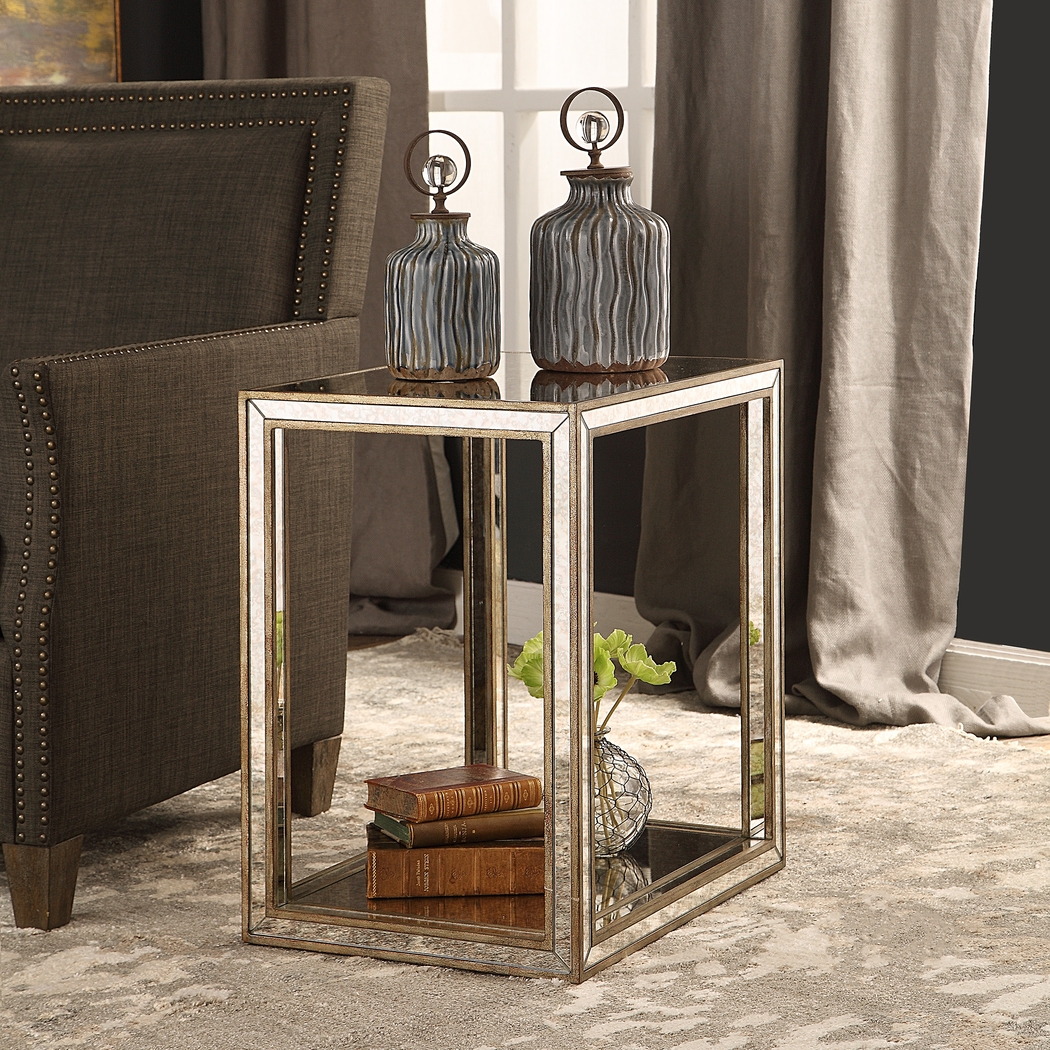 Jessilee Gold End Table - Thumbnail - Image 2